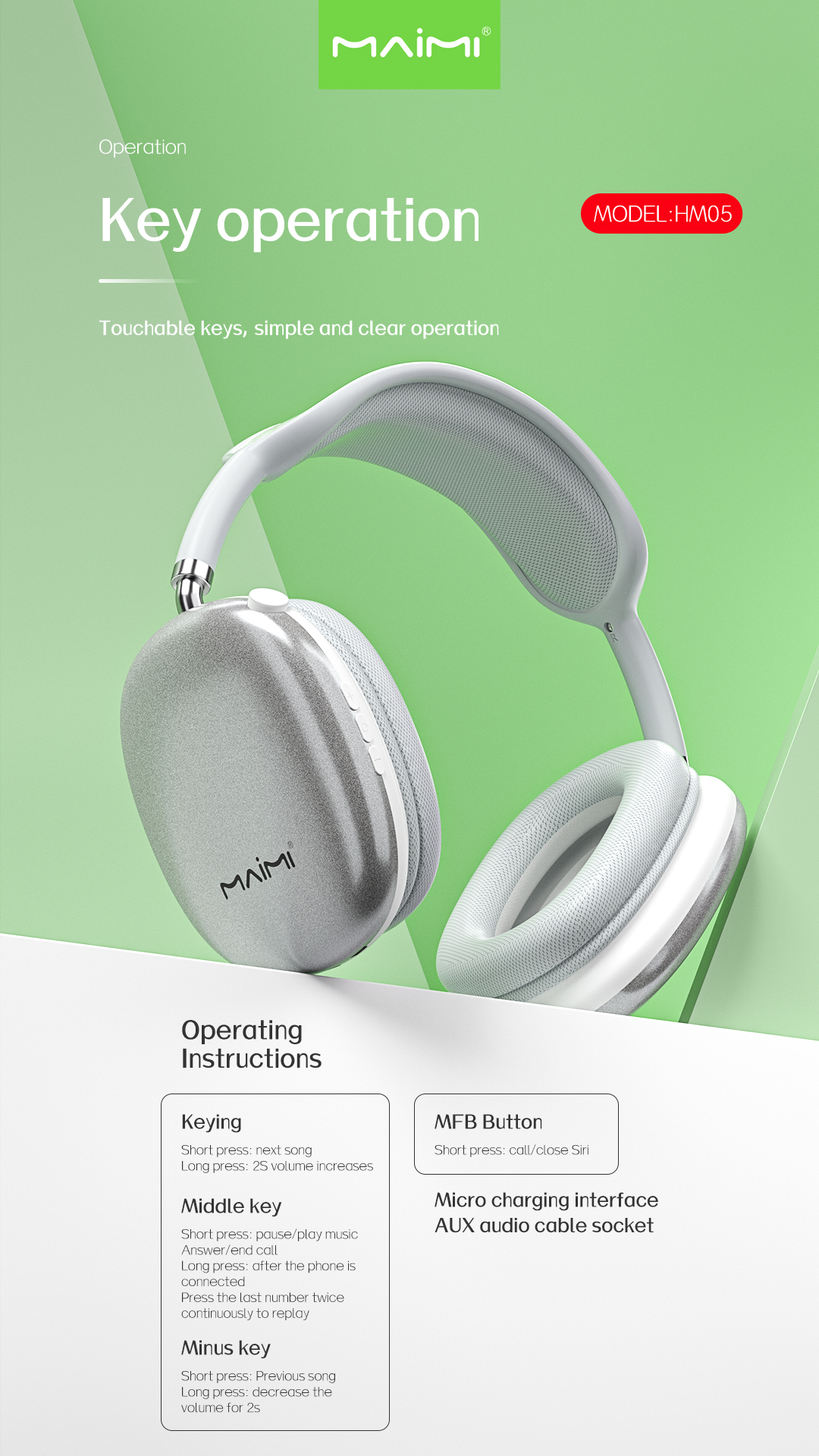 HM05 TWS Headphone HM05 TWS Headphone