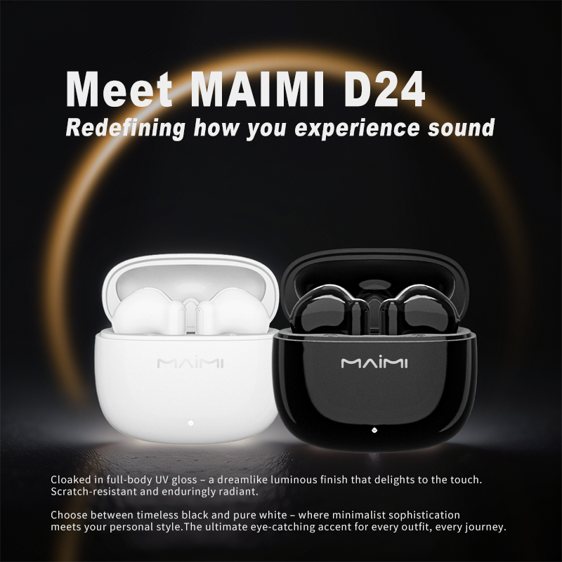 D24 Semi-in-ear TWS Earbuds
