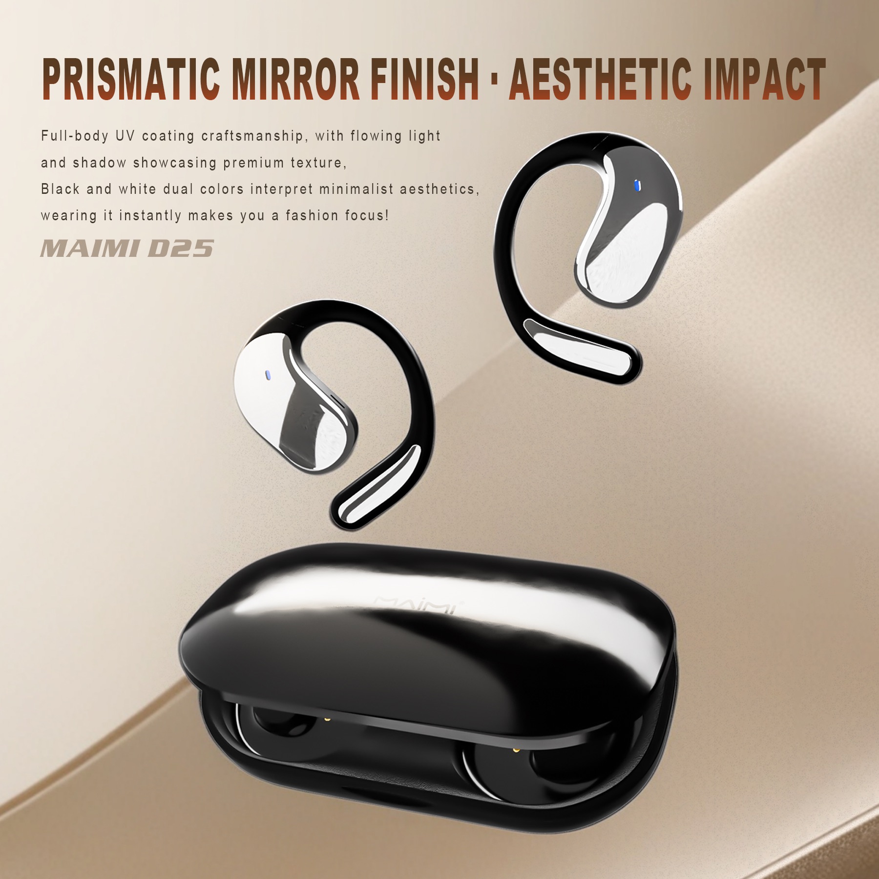 D25 Open Ear Wireless Headphones D25 Open Ear Wireless Headphones