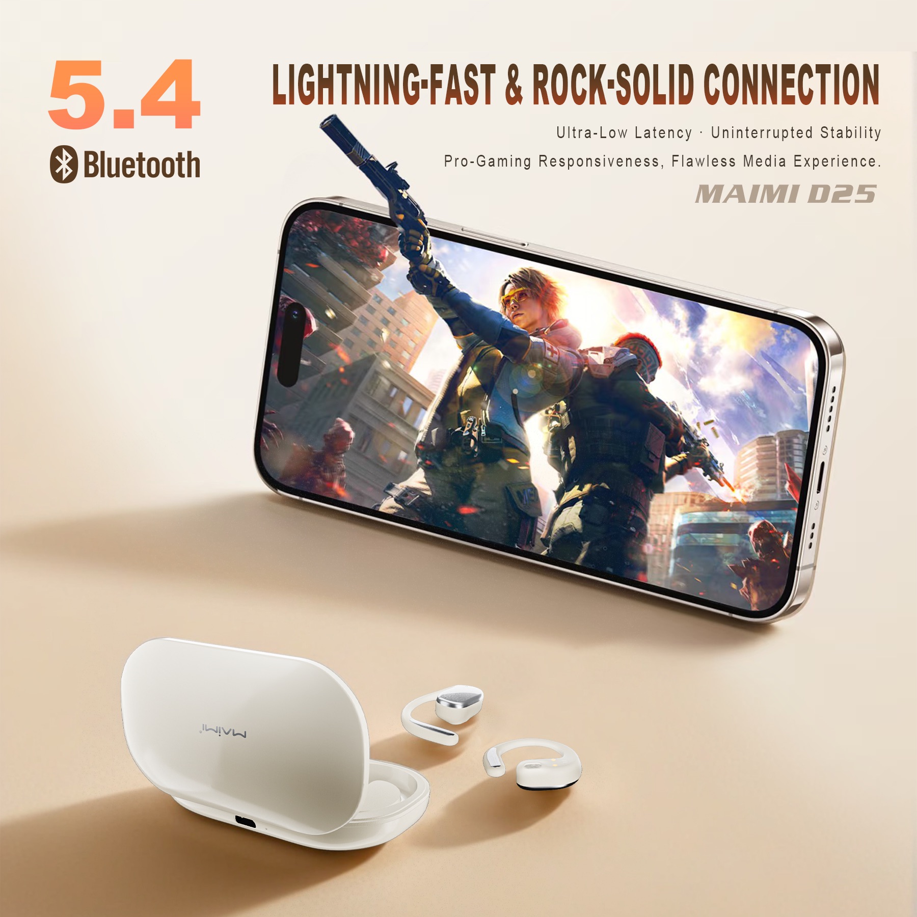 D25 Open Ear Wireless Headphones D25 Open Ear Wireless Headphones