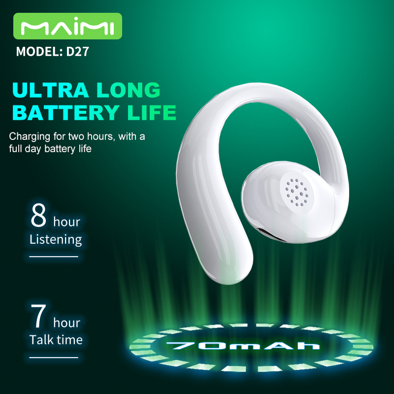 D27 Open Ear Wireless Headphones (180° Rotation) D27 Open Ear Wireless Headphones (180° Rotation)