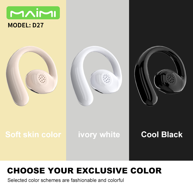 D27 Open Ear Wireless Headphones (180° Rotation) D27 Open Ear Wireless Headphones (180° Rotation)