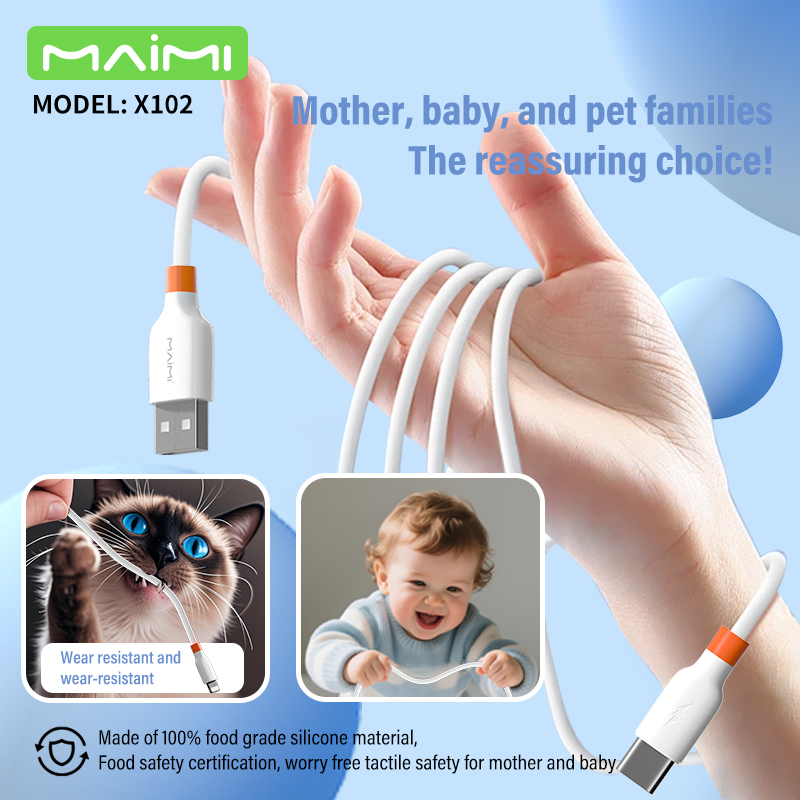 X102 Silicone Data Cable X102 Silicone Data Cable