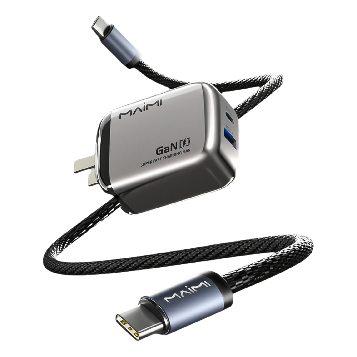 Maimi T173 30W A+C Folding Foot Charger Set US