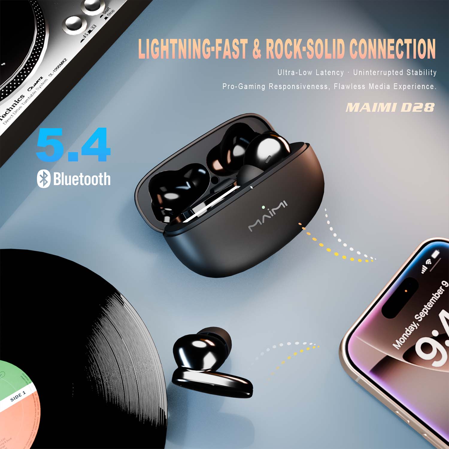 Maimi D28 Magic Sound Metal TWS earbuds In Ear Maimi D28 Magic Sound Metal TWS earbuds In Ear