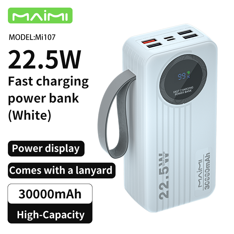 Maimi 30000mAh/40000mAh Power Bank | 22.5W PD Fast Charging Power Banks Wholesale B2B