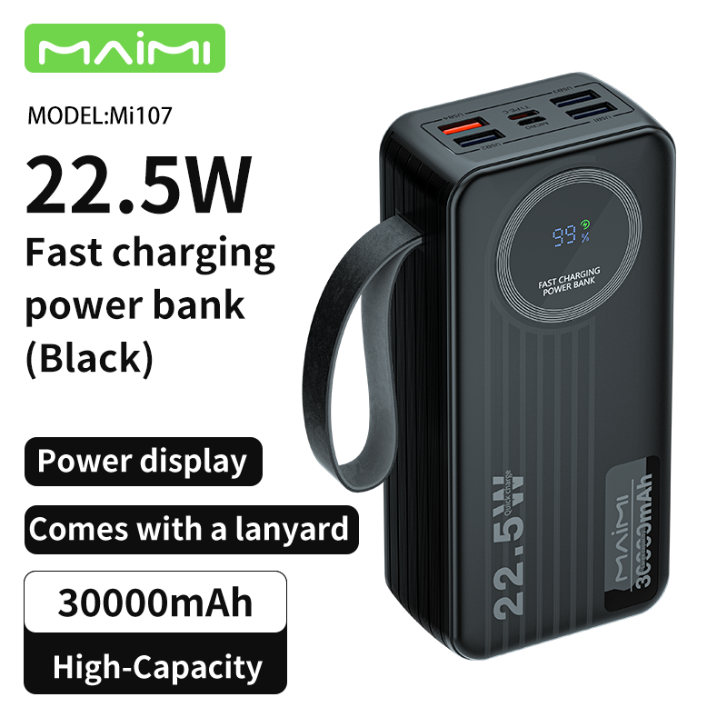 Maimi 30000mAh/40000mAh Power Bank | 22.5W PD Fast Charging Power Banks Wholesale B2B