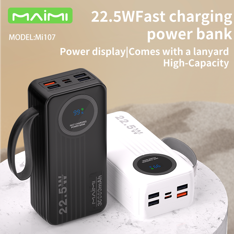 Maimi 30000mAh/40000mAh Power Bank | 22.5W PD Fast Charging Power Banks Wholesale B2B Maimi 30000mAh/40000mAh Power Bank | 22.5W PD Fast Charging Power Banks Wholesale B2B