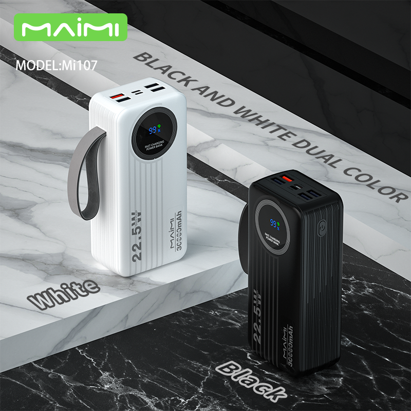Maimi 30000mAh/40000mAh Power Bank | 22.5W PD Fast Charging Power Banks Wholesale B2B Maimi 30000mAh/40000mAh Power Bank | 22.5W PD Fast Charging Power Banks Wholesale B2B