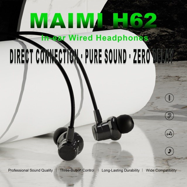 Maimi H62 Type-C Digital Metal Wired Earphones Maimi H62 Type-C Digital Metal Wired Earphones