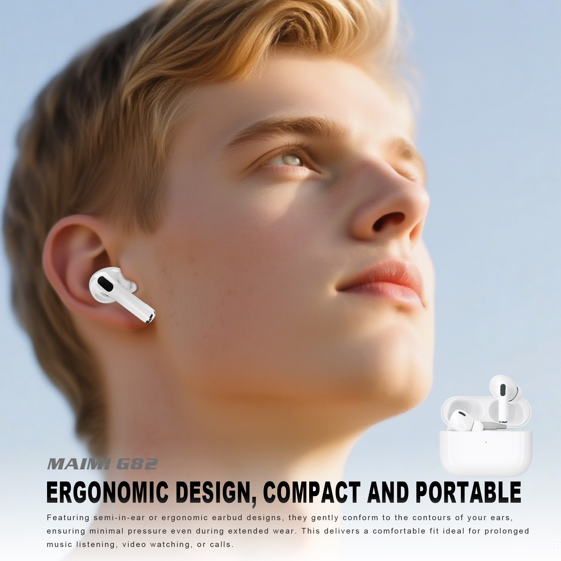 OEM TWS Wireless Earbuds Manufacturer | Custom Bluetooth Earphones with Logo & Packaging