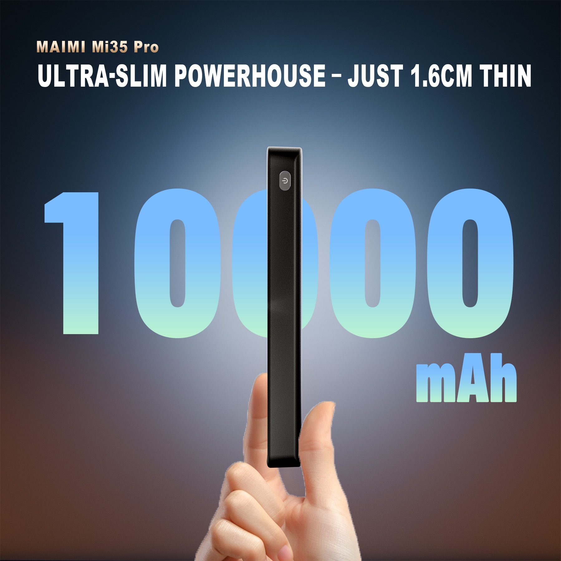 10000mAh Fast Charging Power Bank PD 20W & 22.5W | USB-C Portable Power Bank Manufacturer
