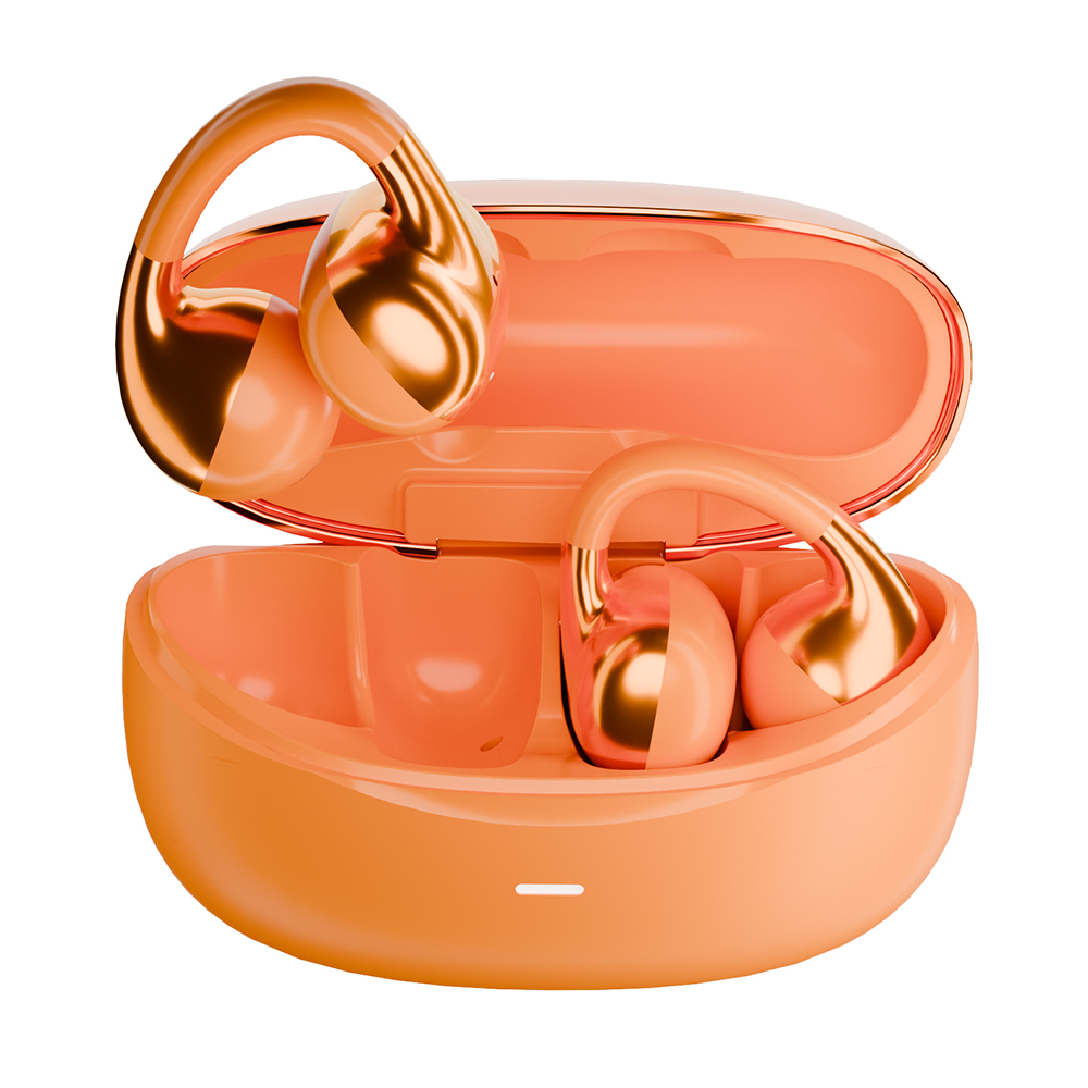 Bluetooth 5.3 Open Ear Clip on Earbuds with Titanium Driver & Noise Reduction Mic | Lightweight