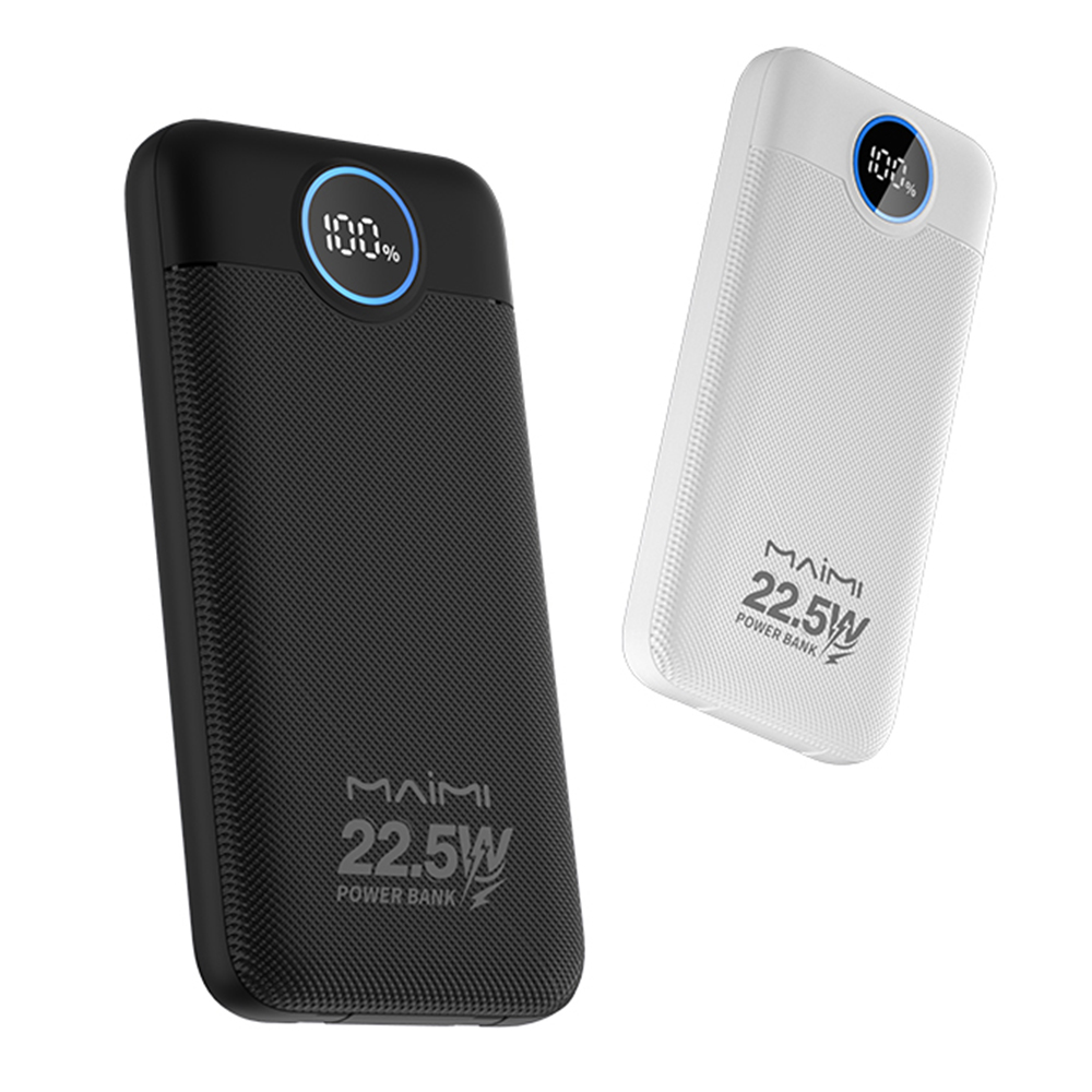 10000mAh Fast Charging Power Bank with Built-in Type-C & Lightning Cables | 20W PD Portable Charger