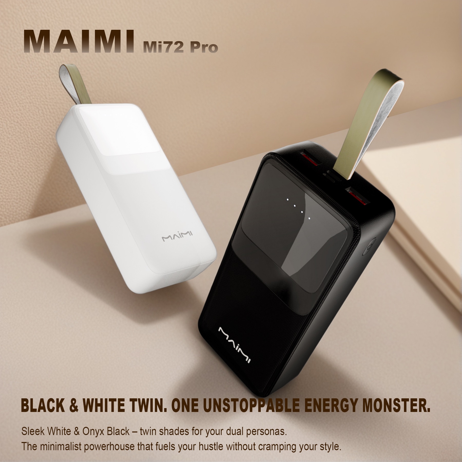 30000mAh Fast Charging Power Bank 22.5W | Portable Charger with USB-C & Dual USB Outputs