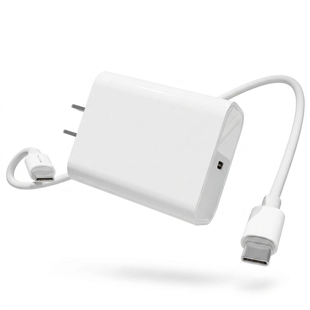 30W USB-C PD Fast Charger with 1M 60W USB-C to USB-C Cable | Fast Charging Charger Set