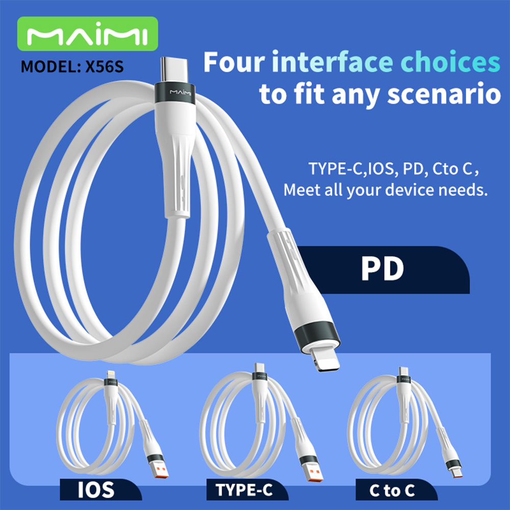 1.5M USB-C to USB-C Silicone Fast Charging Cable | 60W Metal Type-C Charging Cable 1.5M USB-C to USB-C Silicone Fast Charging Cable | 60W Metal Type-C Charging Cable