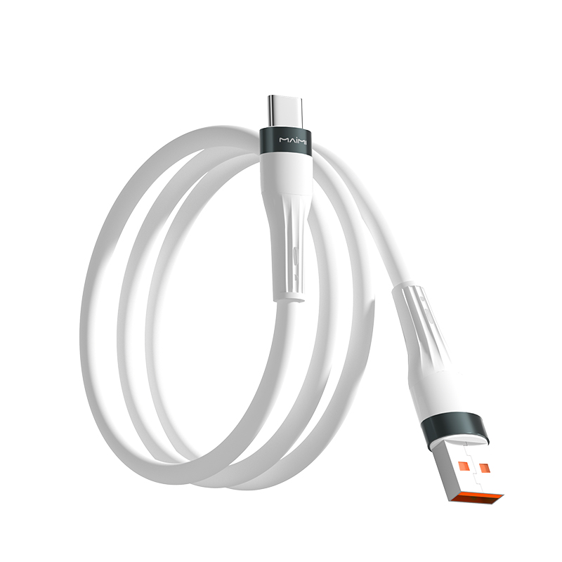 1.5M USB-C to USB-C Silicone Fast Charging Cable | 60W Metal Type-C Charging Cable