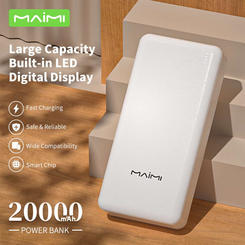 20000mAh Portable Power Bank | Dual USB External Battery Pack for iPhone & Android 20000mAh Portable Power Bank | Dual USB External Battery Pack for iPhone & Android