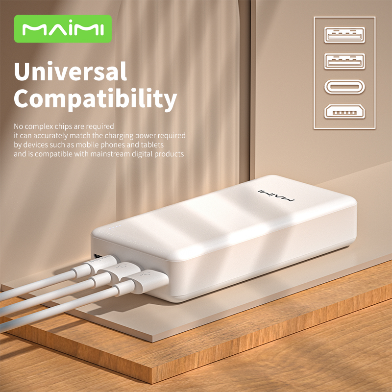 20000mAh Portable Power Bank | Dual USB External Battery Pack for iPhone & Android 20000mAh Portable Power Bank | Dual USB External Battery Pack for iPhone & Android