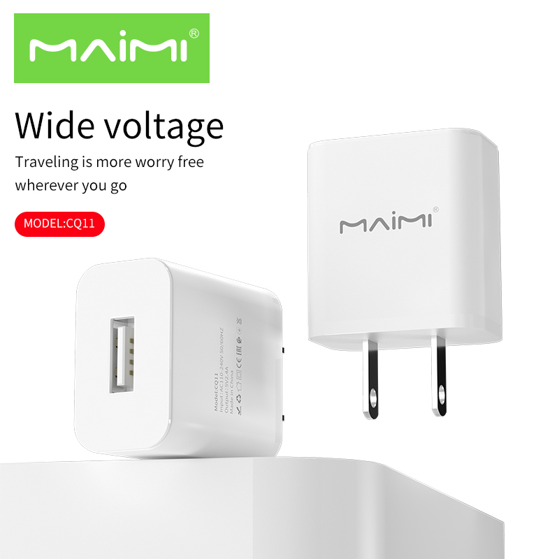 5V 2.4A USB Wall Charger US Plug | Universal Single USB Charger for Smartphones & USB Devices 5V 2.4A USB Wall Charger US Plug | Universal Single USB Charger for Smartphones & USB Devices