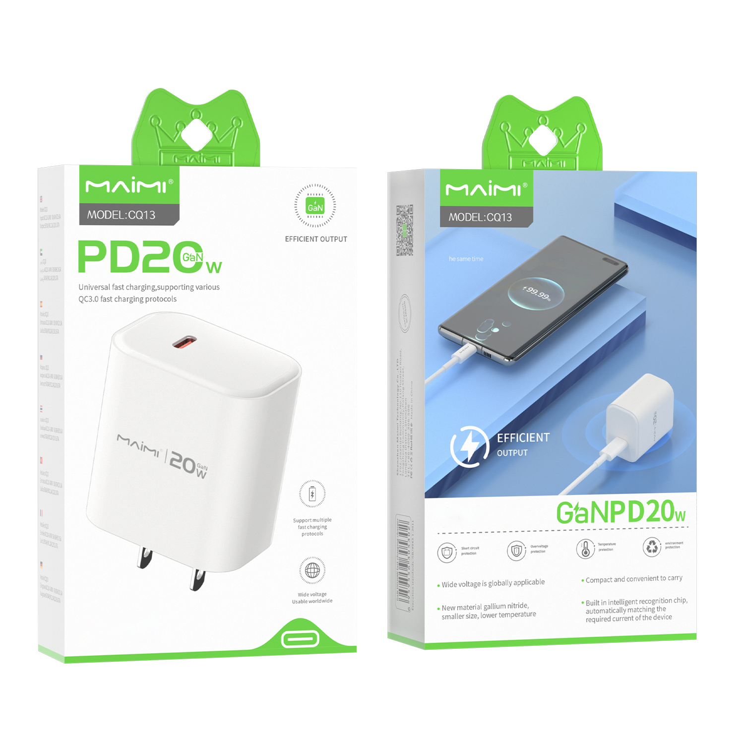 20W USB-C PD Fast Charger | Wide Voltage Wall Charger for Mobile Phone | OEM/ODM Manufacturer 20W USB-C PD Fast Charger | Wide Voltage Wall Charger for Mobile Phone | OEM/ODM Manufacturer