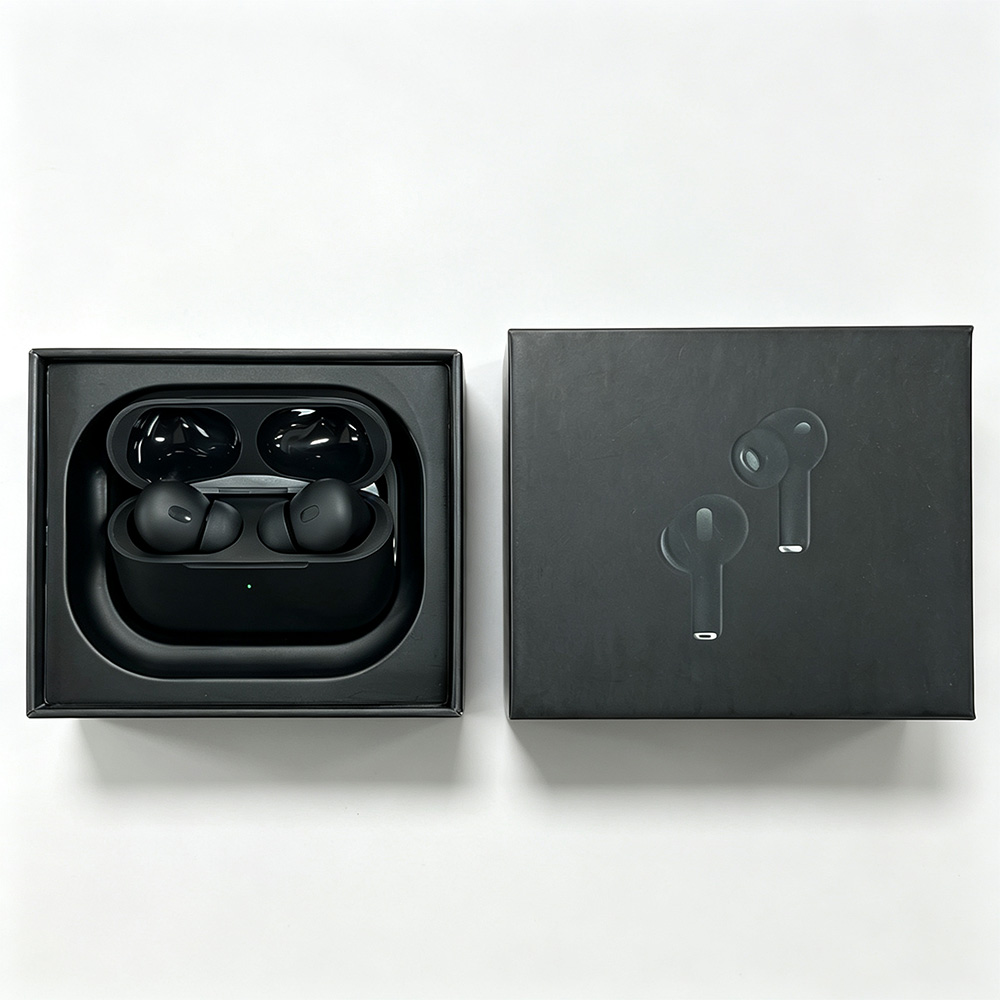 Bluetooth 6.0 TWS Earbuds | Black Wireless Earphones with Touch Control & 300mAh Charging Case | OEM Bluetooth 6.0 TWS Earbuds | Black Wireless Earphones with Touch Control & 300mAh Charging Case | OEM