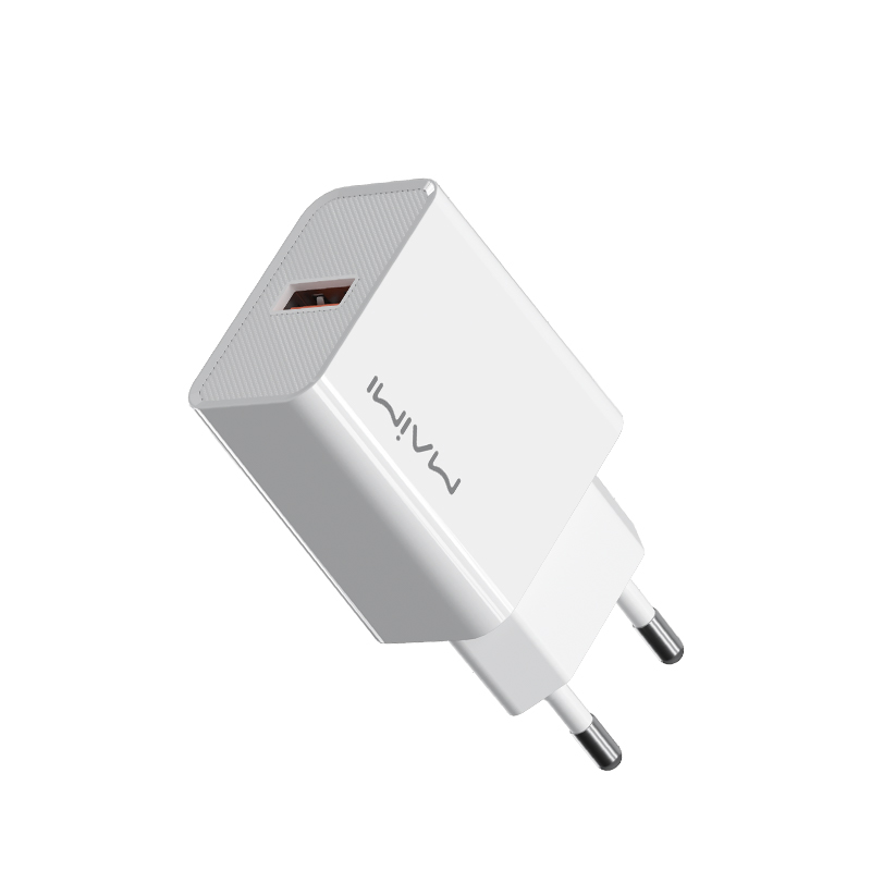22.5W EU Fast Charger Manufacturer | Single USB-A QC Charger Block| Maimi